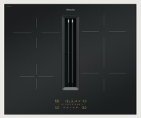 KMDA 5649 FL MattFinish (13161470), MIELE Induktionskochfeld 60cm, mit integriertem Tischlüfter, A